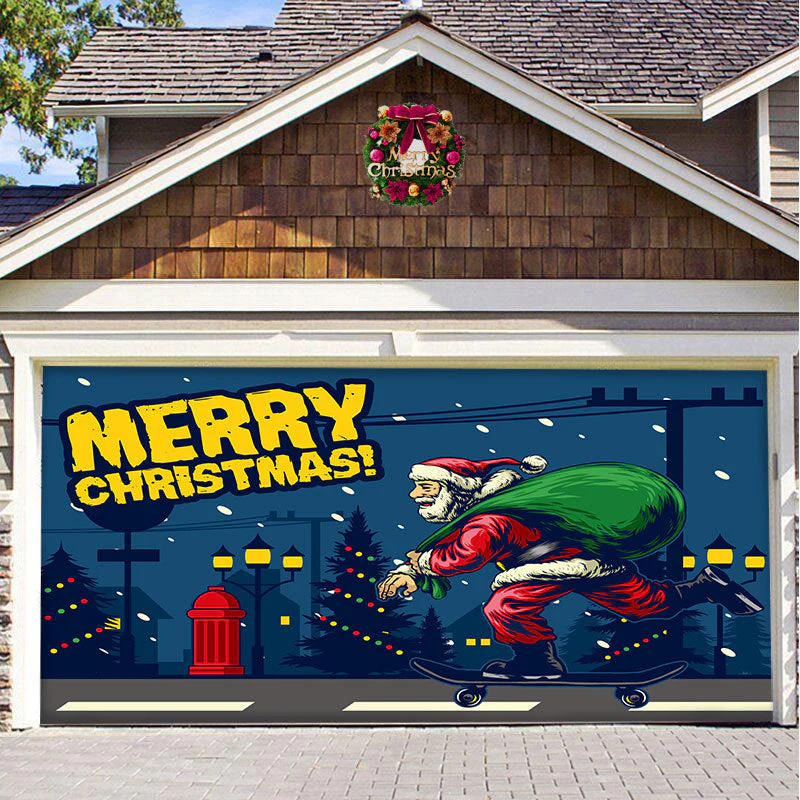 Christmas Carsge Door Banner Ornament - Image 20