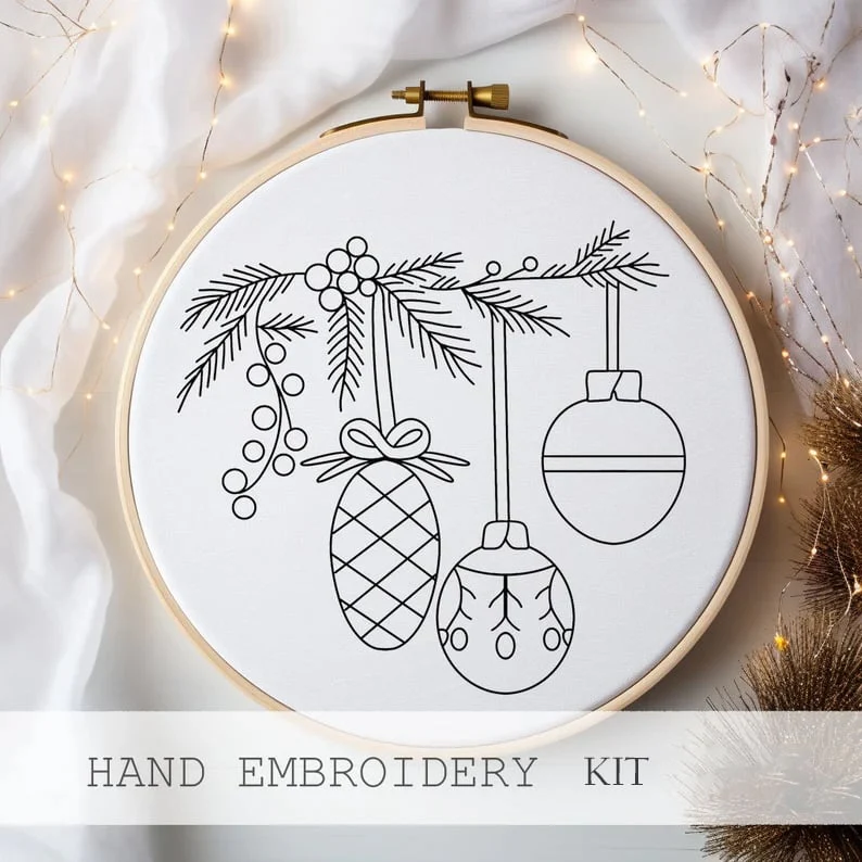 Christmas Embroidery KIT - Image 14