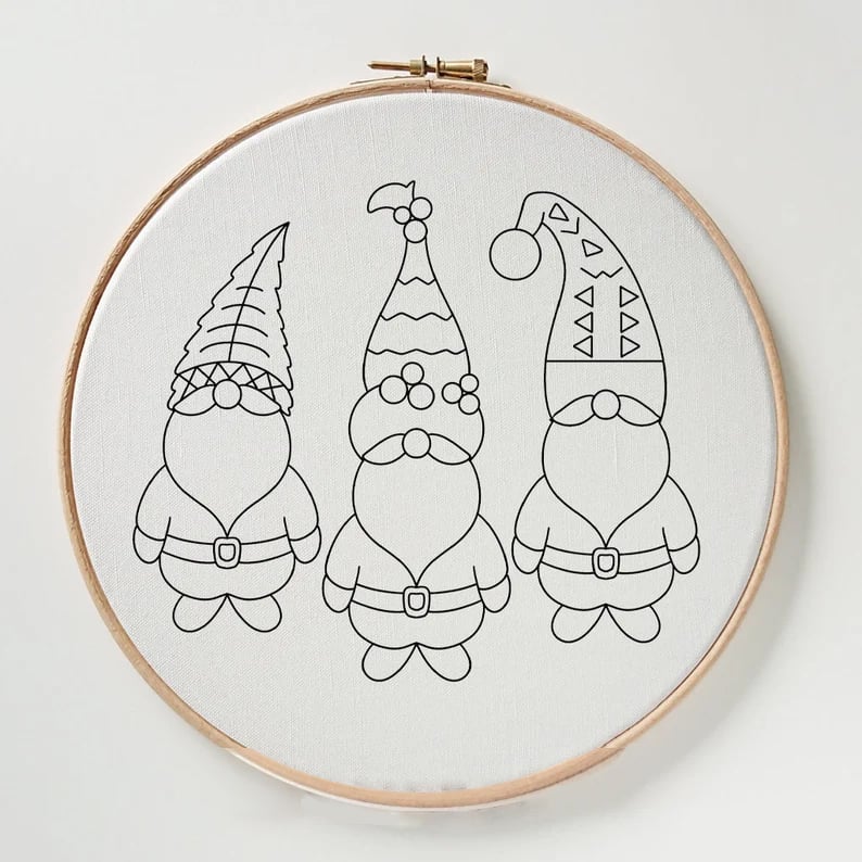 Christmas Embroidery KIT - Image 2