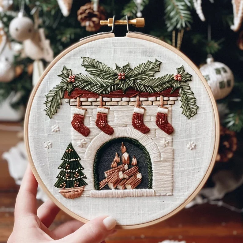 Christmas Embroidery KIT - Image 7