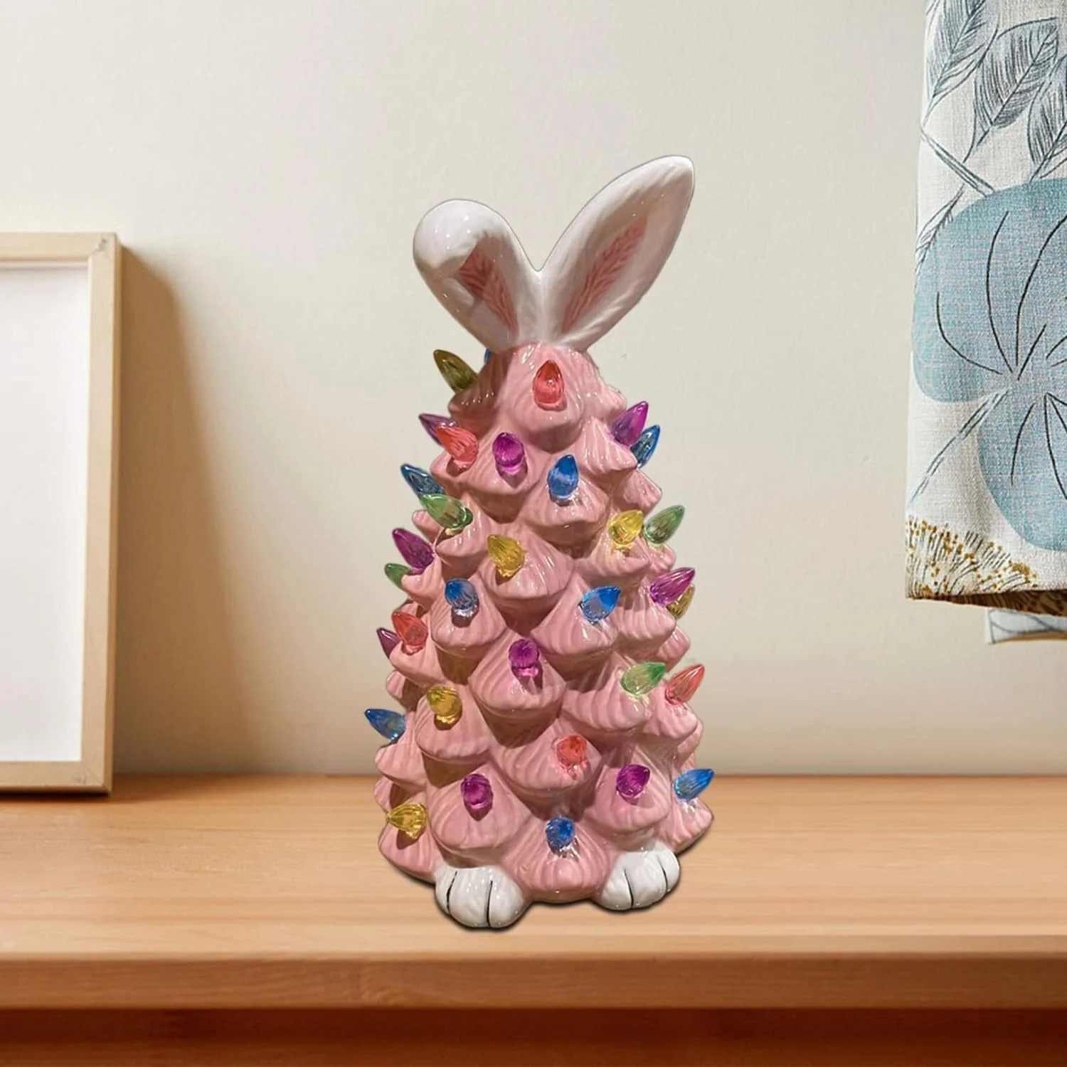 Christmas Pink Bunny Tree - Image 10