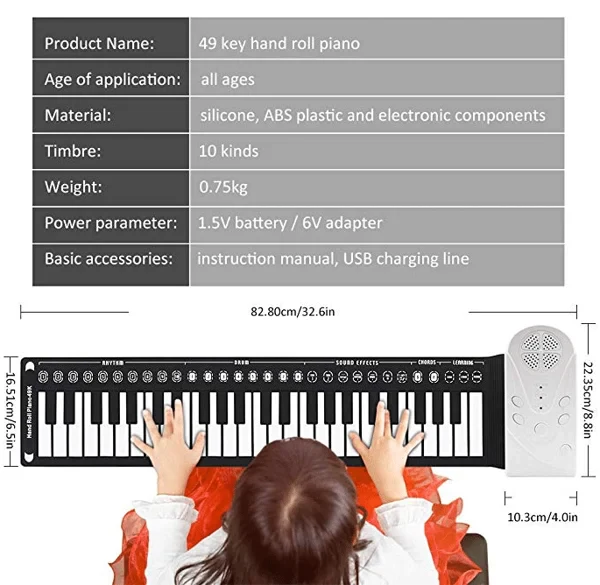 Best Christmas Gift - Hand Roll Portable Piano (Today 49% OFF) - Image 6
