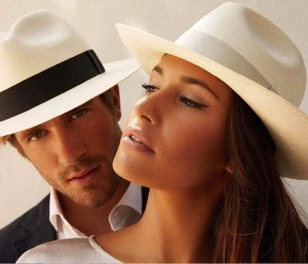 🌿Unisex Classic Panama Hat-Delicate Hand Knitting - Image 3