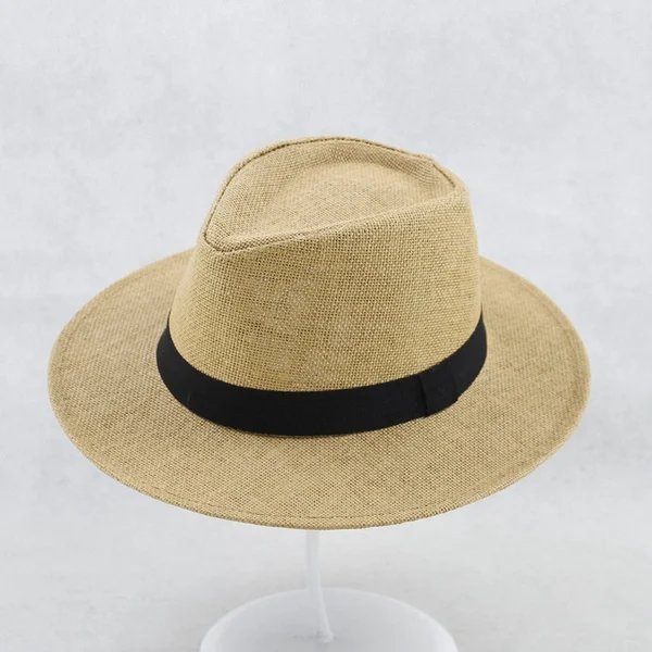🌿Unisex Classic Panama Hat-Delicate Hand Knitting - Image 7