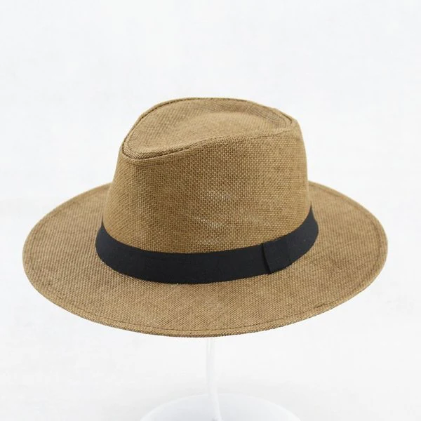 🌿Unisex Classic Panama Hat-Delicate Hand Knitting - Image 8