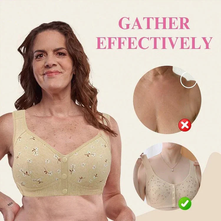 Comfortable & Convenient Front Button Bra - Image 5