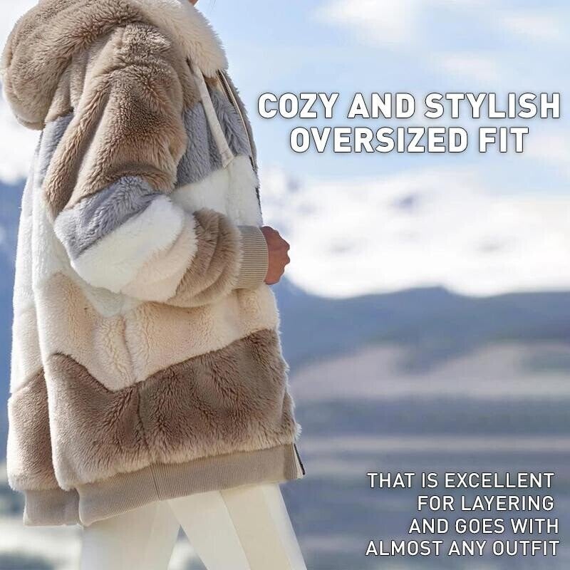 Contrasting Padded Coat - Image 2