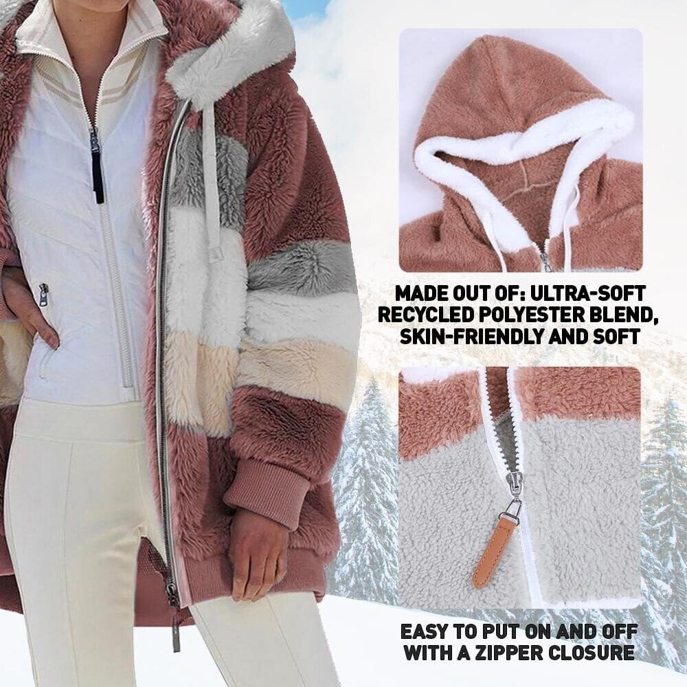 Contrasting Padded Coat - Image 4