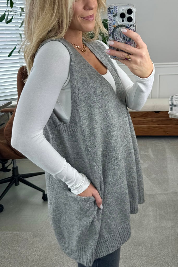 Cozy Pocket Sweater Vest-Buy 2 Free Shipping - Image 5