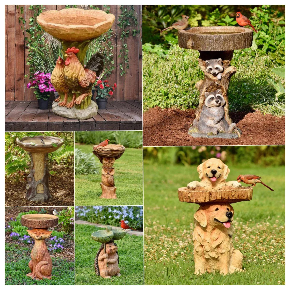 Creative Animals Sculpture Bird Feeders - Image 9