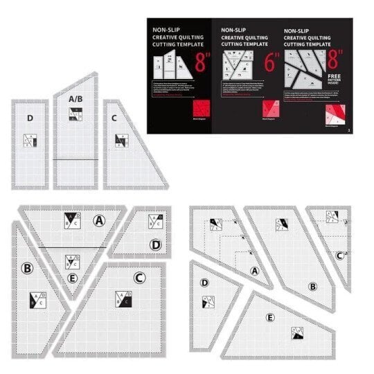 Creative Quilting Cutting Template - Image 6