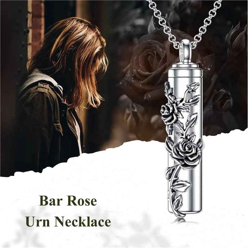 Cremation Jewelry Sterling Silver Sunflower Rose Daisy Flower Urn Necklace for Ashes Memorial Keepsake Jewelry for Women Friends - Image 16
