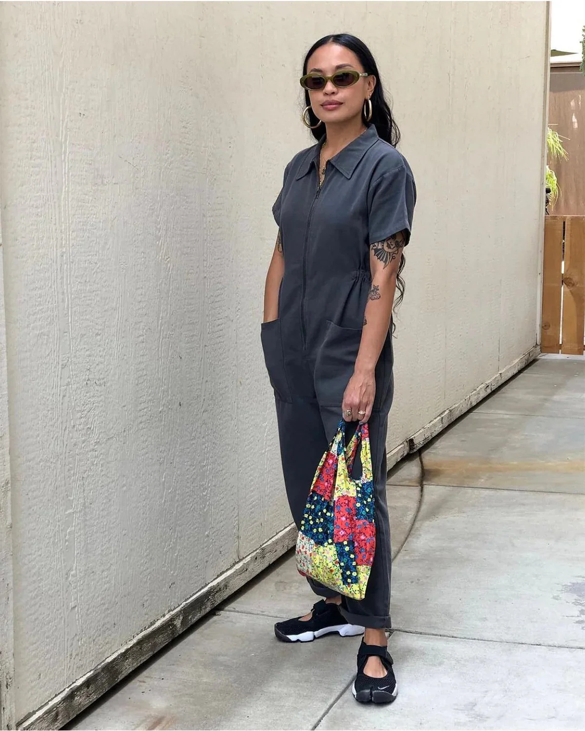 Cropped Utility Jumpsuit - Image 10