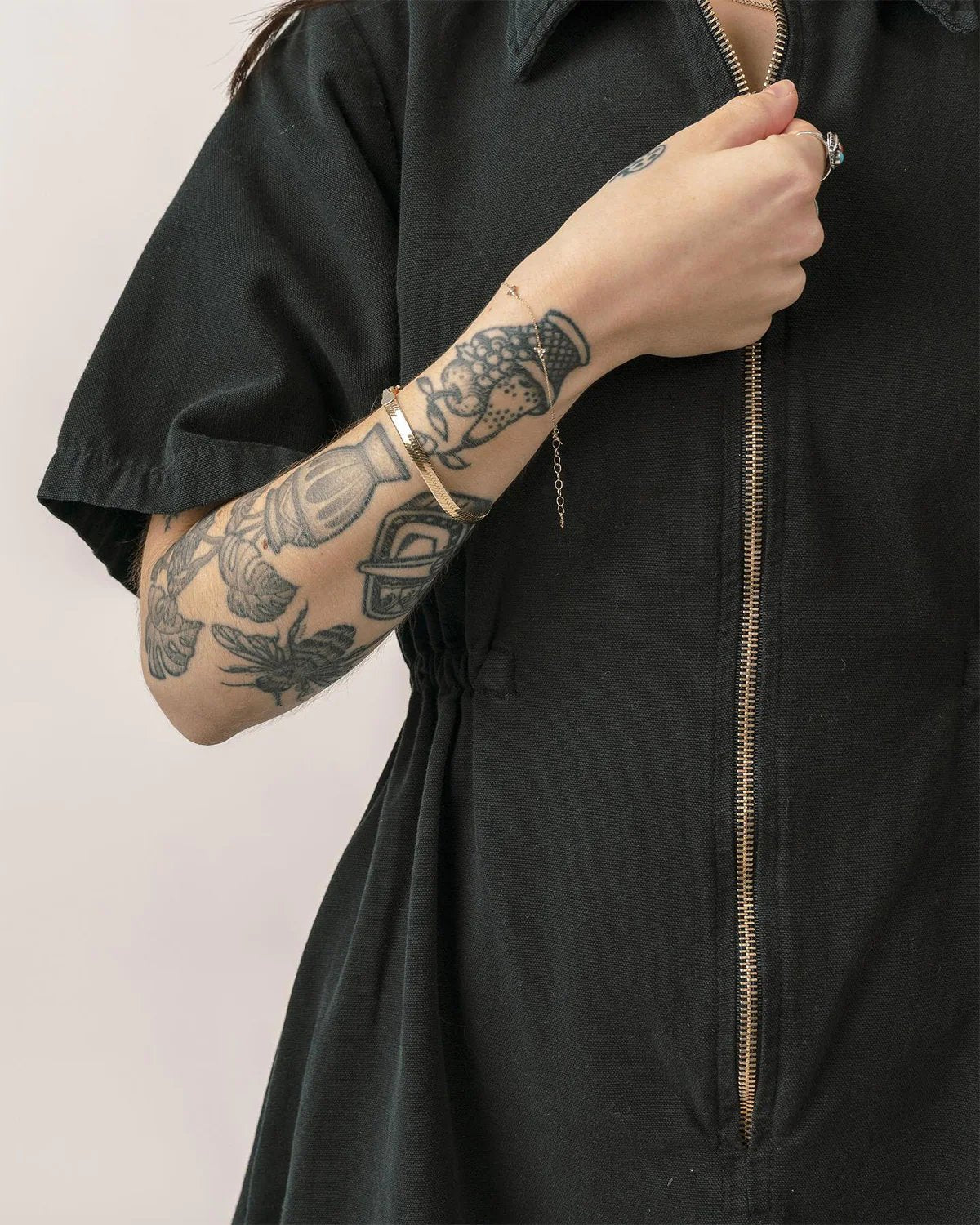 Cropped Utility Jumpsuit - Image 12