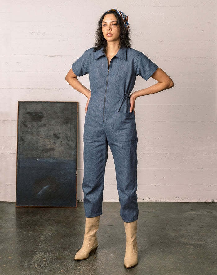 Cropped Utility Jumpsuit - Image 17