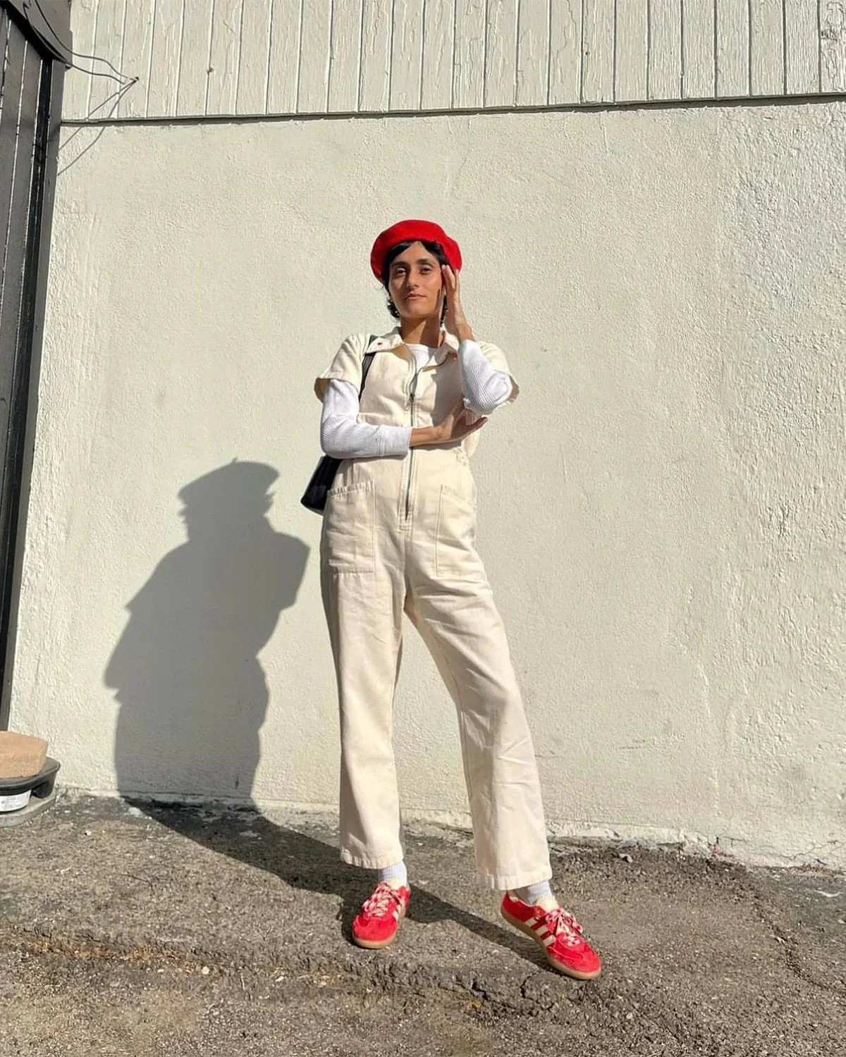 Cropped Utility Jumpsuit - Image 5