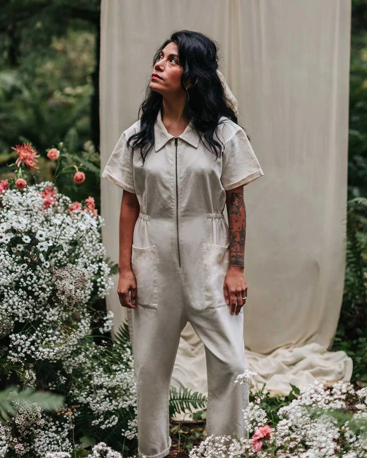 Cropped Utility Jumpsuit - Image 6