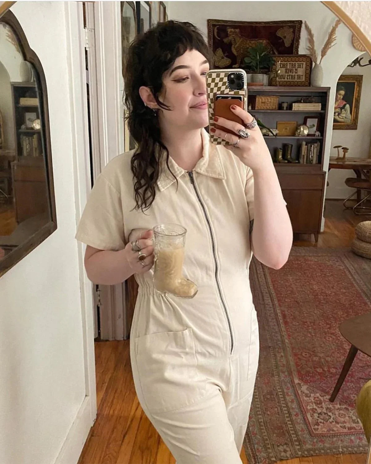 Cropped Utility Jumpsuit - Image 8