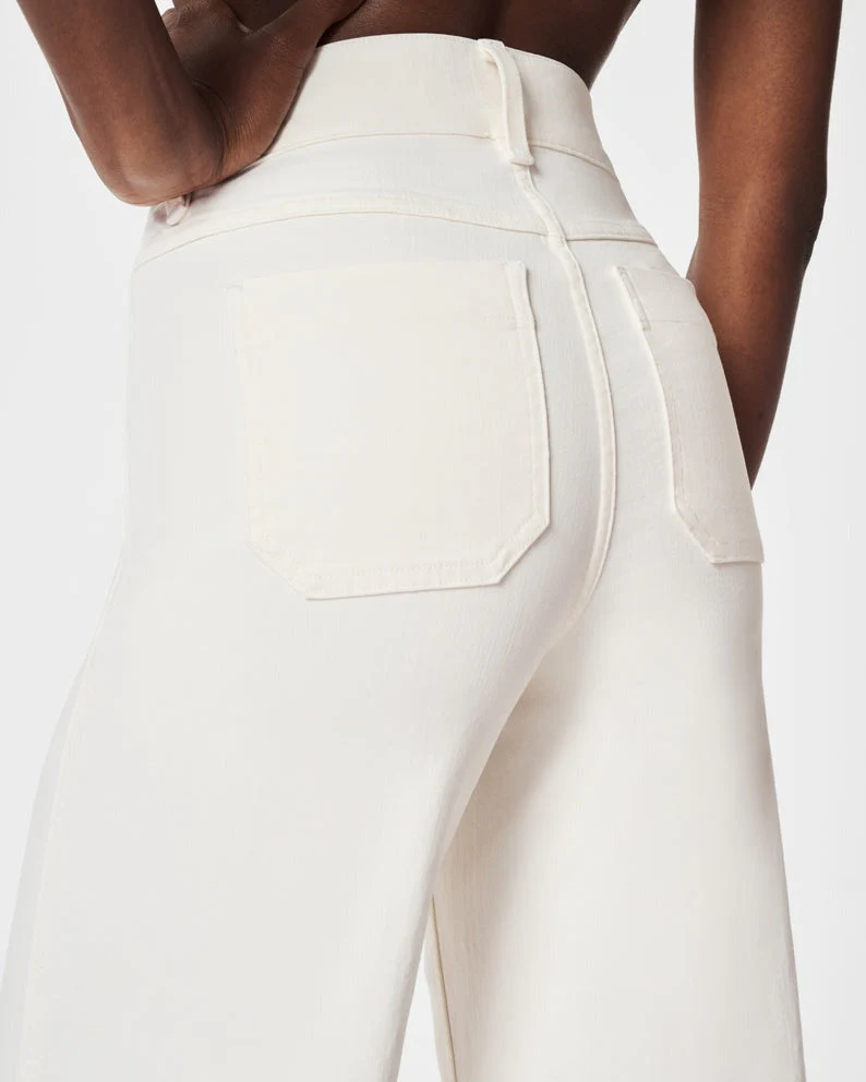 Tummy Control Cropped Wide-Leg Jeans(BUY 2 FREE SHIPPING) - Image 12