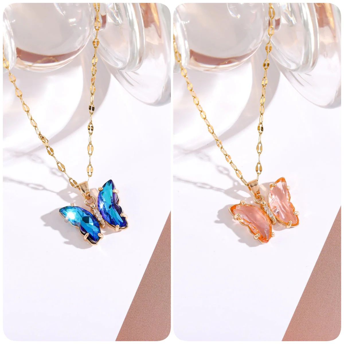 Crystal Butterfly Necklace-BUY 1 GET 1 FREE - Image 10