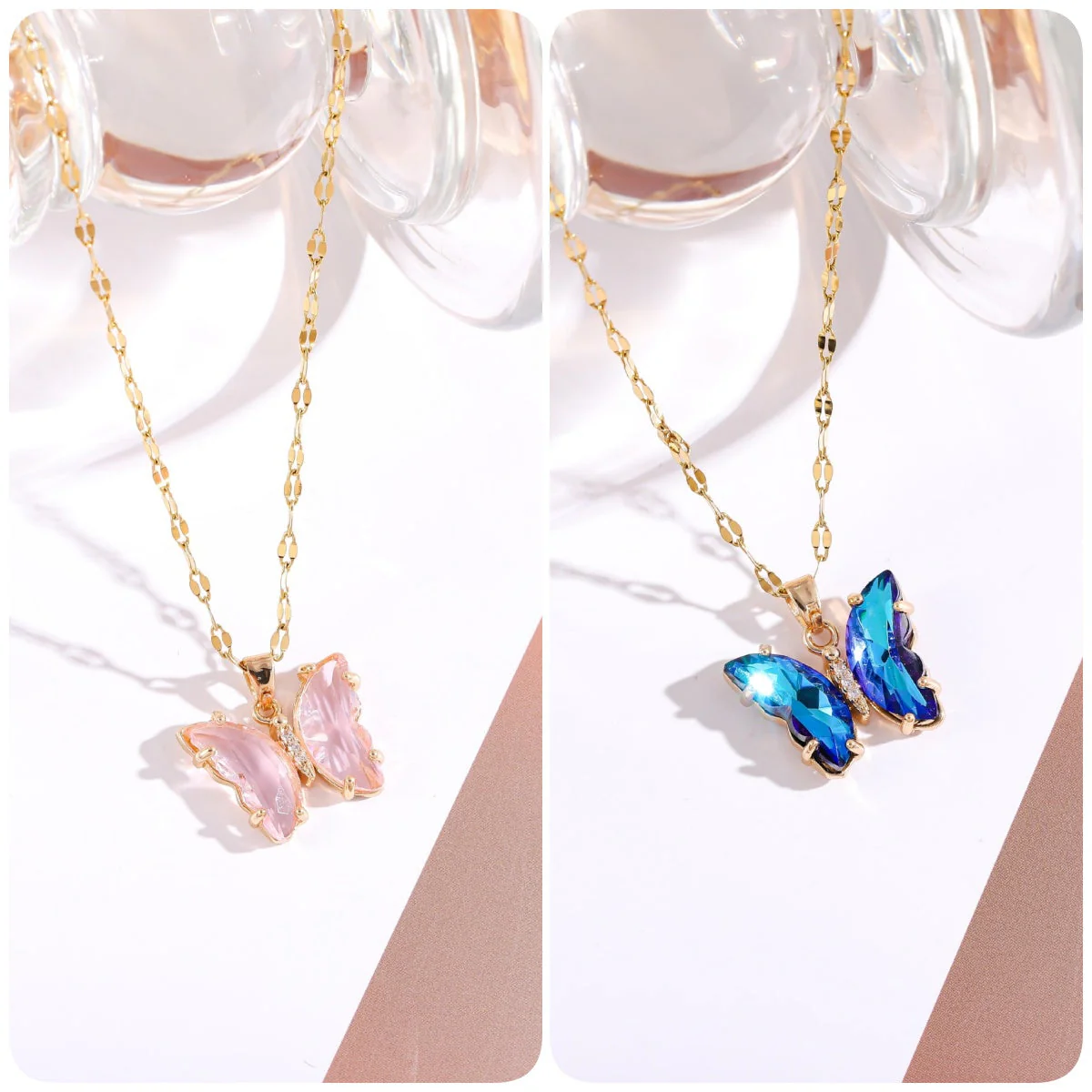 Crystal Butterfly Necklace-BUY 1 GET 1 FREE - Image 19