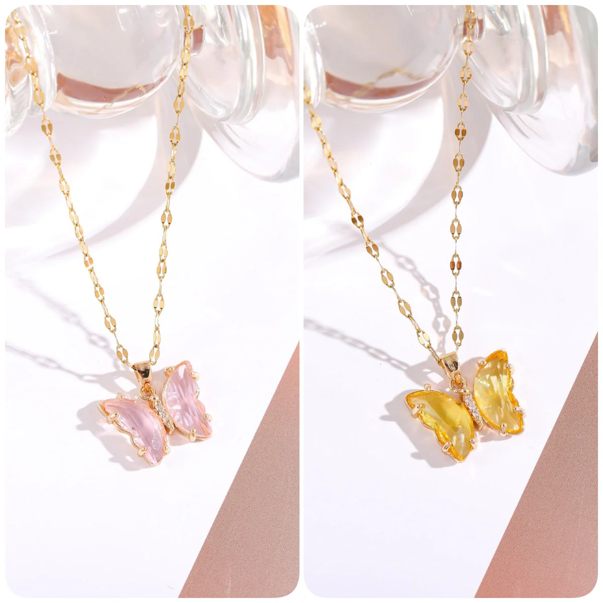 Crystal Butterfly Necklace-BUY 1 GET 1 FREE - Image 24