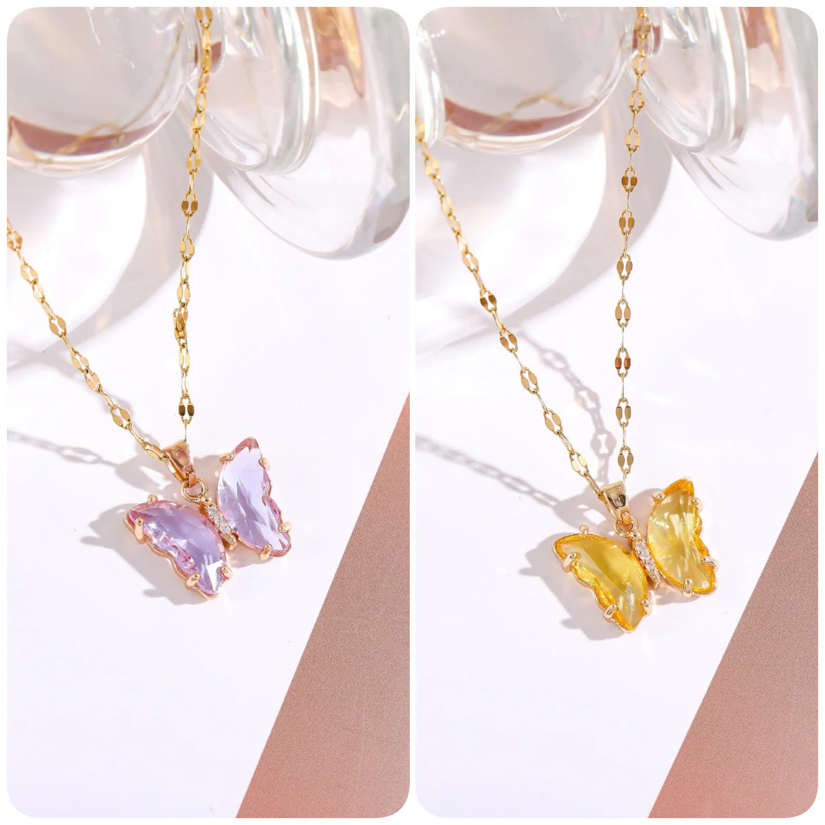 Crystal Butterfly Necklace-BUY 1 GET 1 FREE - Image 28