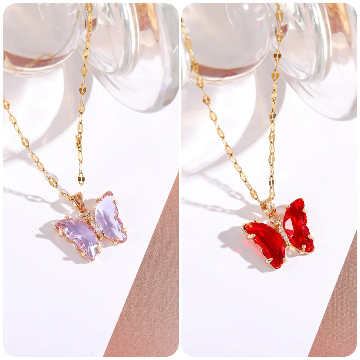 Crystal Butterfly Necklace-BUY 1 GET 1 FREE - Image 29