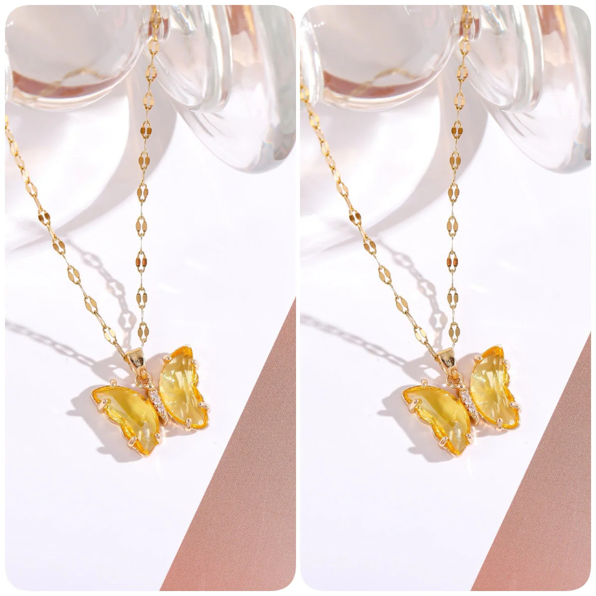 Crystal Butterfly Necklace-BUY 1 GET 1 FREE - Image 33