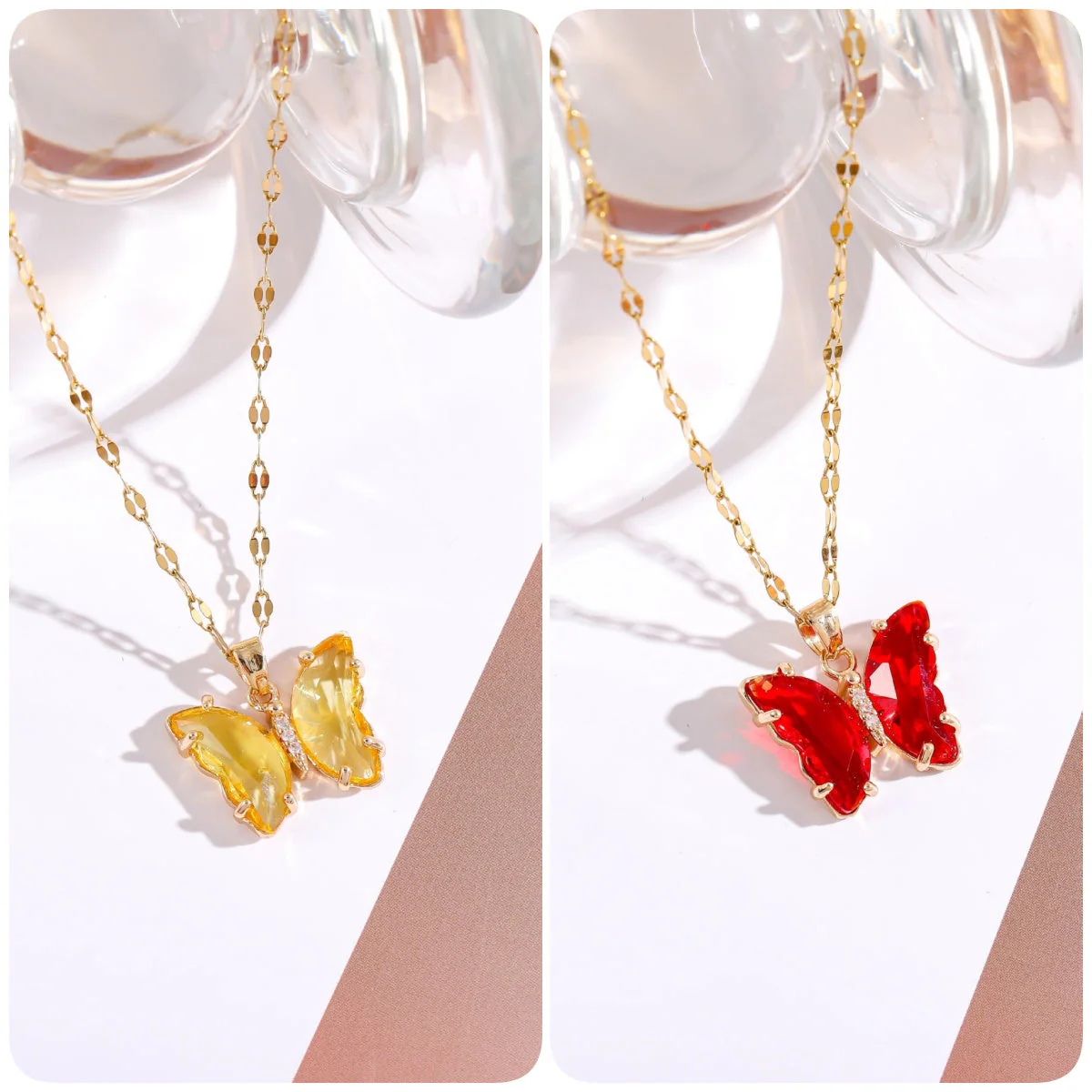 Crystal Butterfly Necklace-BUY 1 GET 1 FREE - Image 34
