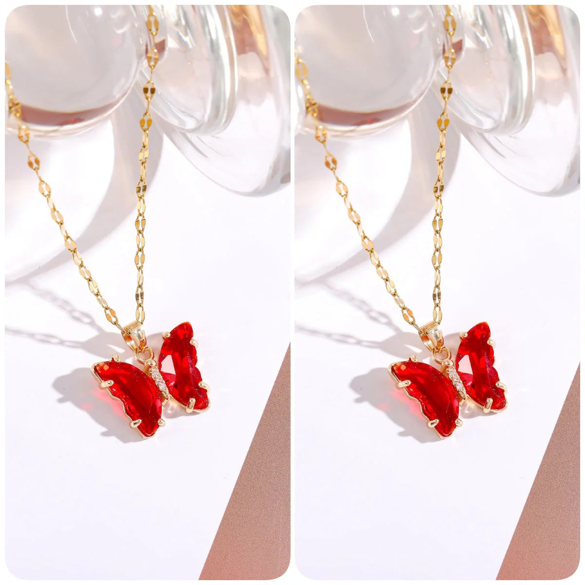 Crystal Butterfly Necklace-BUY 1 GET 1 FREE - Image 35