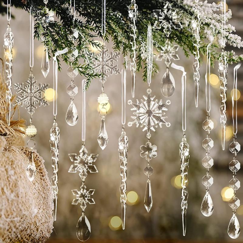🎄Crystal Snowflake Ornaments For Christmas Tree - Image 9