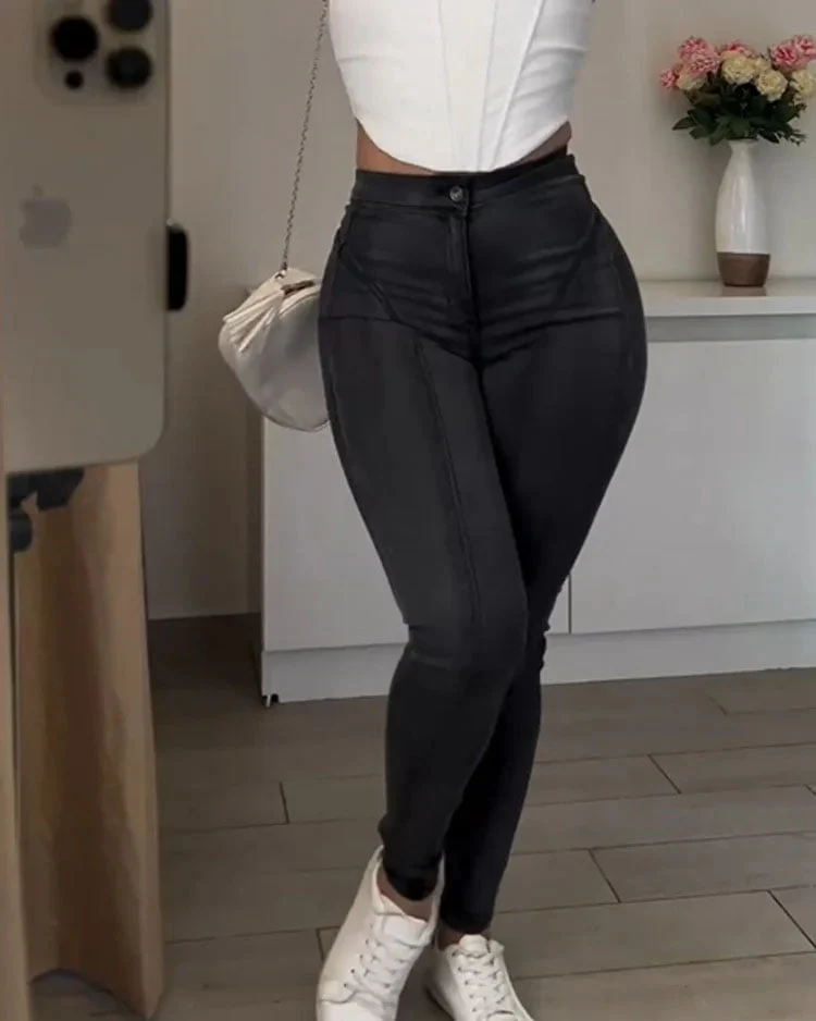 Curve-Shaped Stretch Skinny Jeans (Buy 2 Free Shipping) - Image 5
