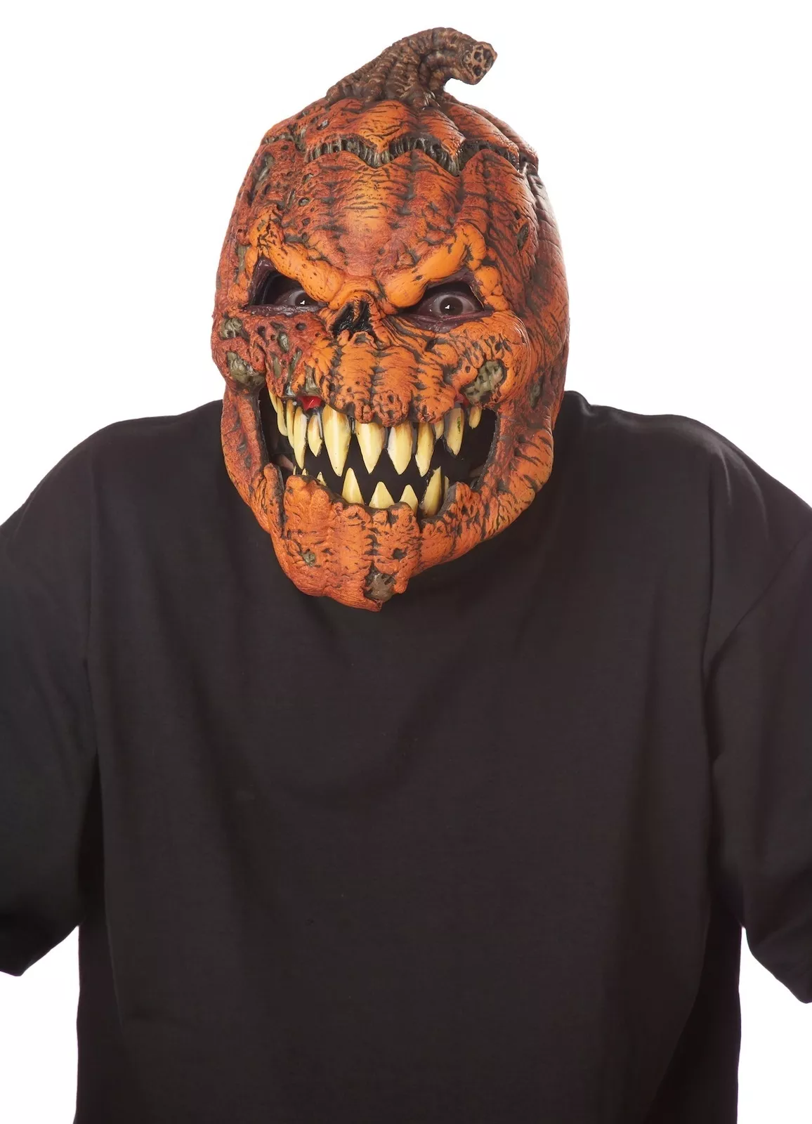 Dark Harvest Pumpkin Ani-Motion Mask Halloween California Costume Coll - Image 2