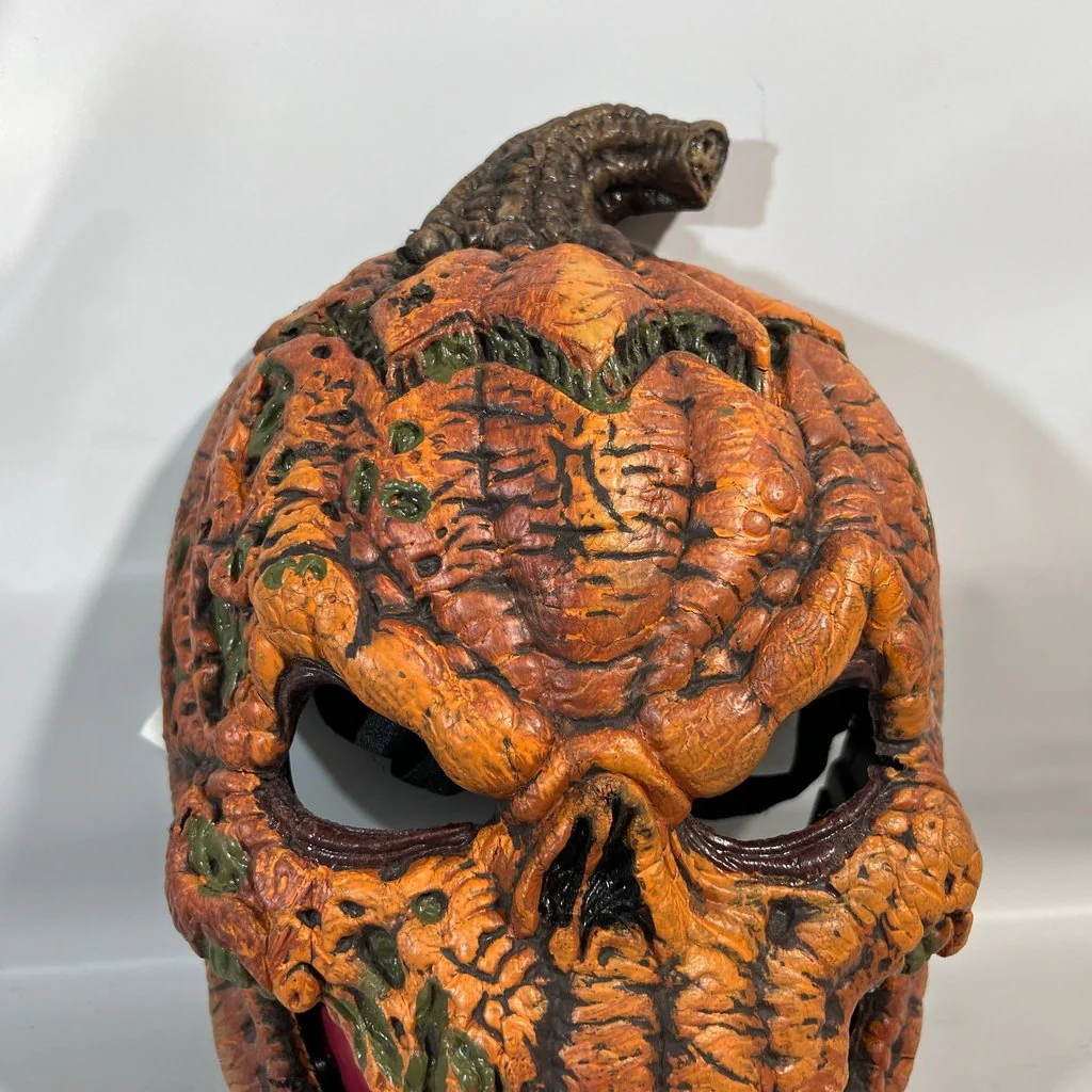 Dark Harvest Pumpkin Ani-Motion Mask Halloween California Costume Coll - Image 8