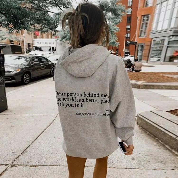 'Dear Person Behind Me' Sweatshirt - Image 3