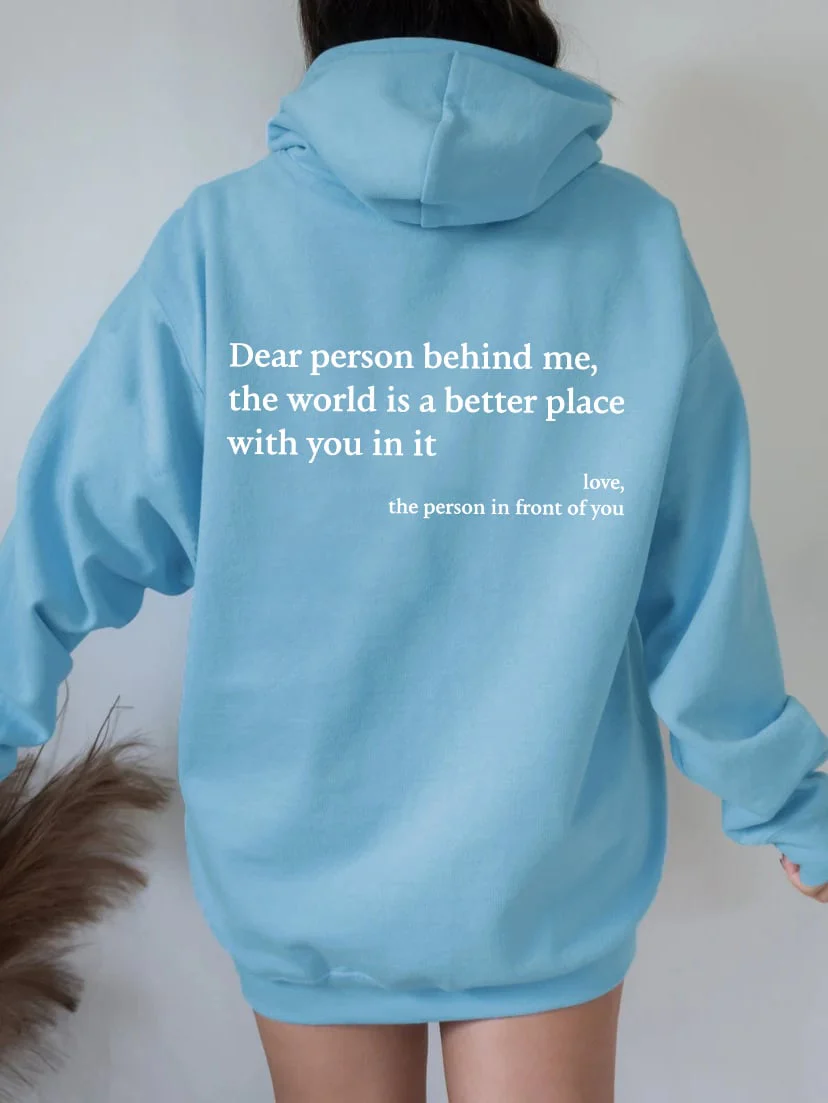 'Dear Person Behind Me' Sweatshirt - Image 7