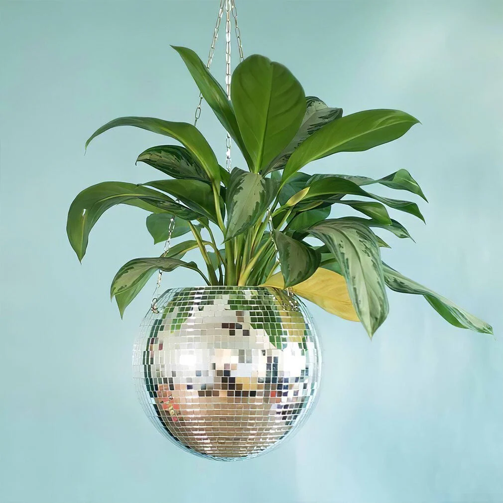 Disco Ball Hanging Planter - Image 11