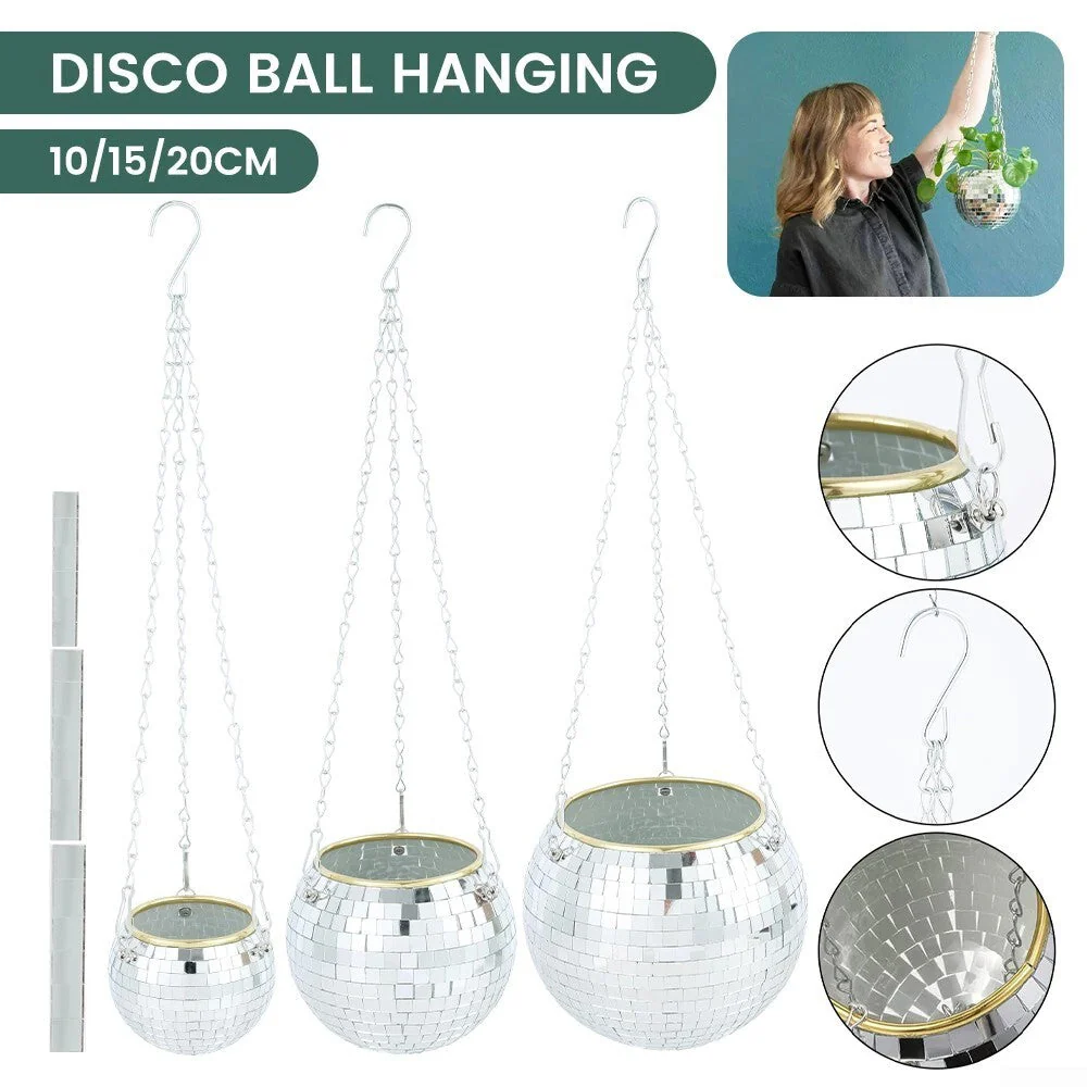 Disco Ball Hanging Planter - Image 3