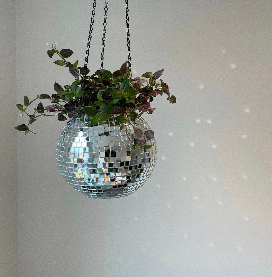 Disco Ball Hanging Planter - Image 5