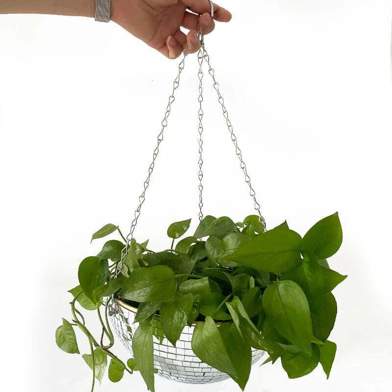 Disco Ball Hanging Planter - Image 8