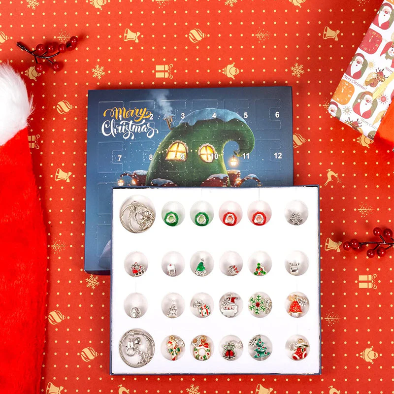 DIY 24 Days Christmas Countdown Calendar Bracelets Set - Image 4