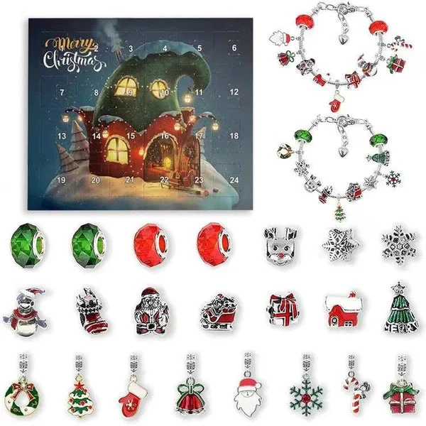 DIY 24 Days Christmas Countdown Calendar Bracelets Set - Image 9