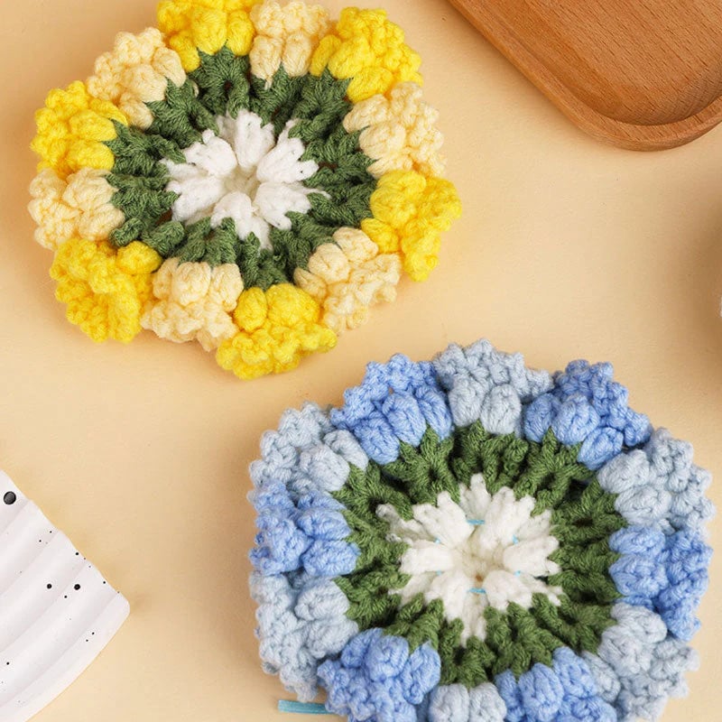 🎁Handmade DIY Lily Of The Valley Coasters-Buy And Get A Free Tutorial Book - Image 6