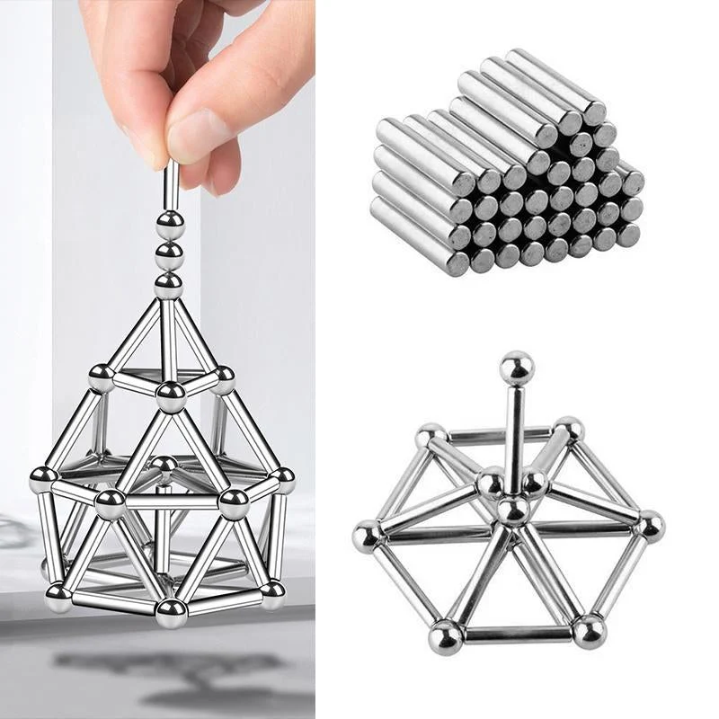 DIY Magnetic Balls and Rod Set - Image 13