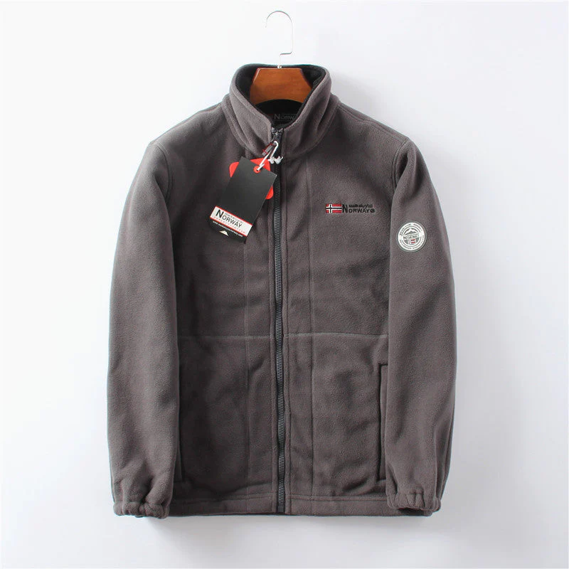 Men’s Double-Layer Fleece Hooded Jacket (Free Shipping) - Image 14