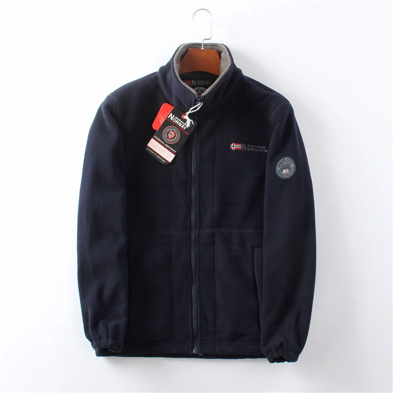 Men’s Double-Layer Fleece Hooded Jacket (Free Shipping) - Image 15