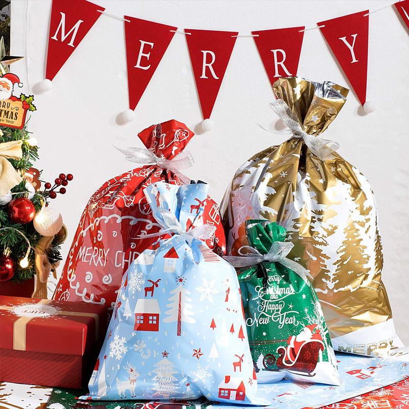 2024 New Christmas Drawstrings Gift Bags - Image 3