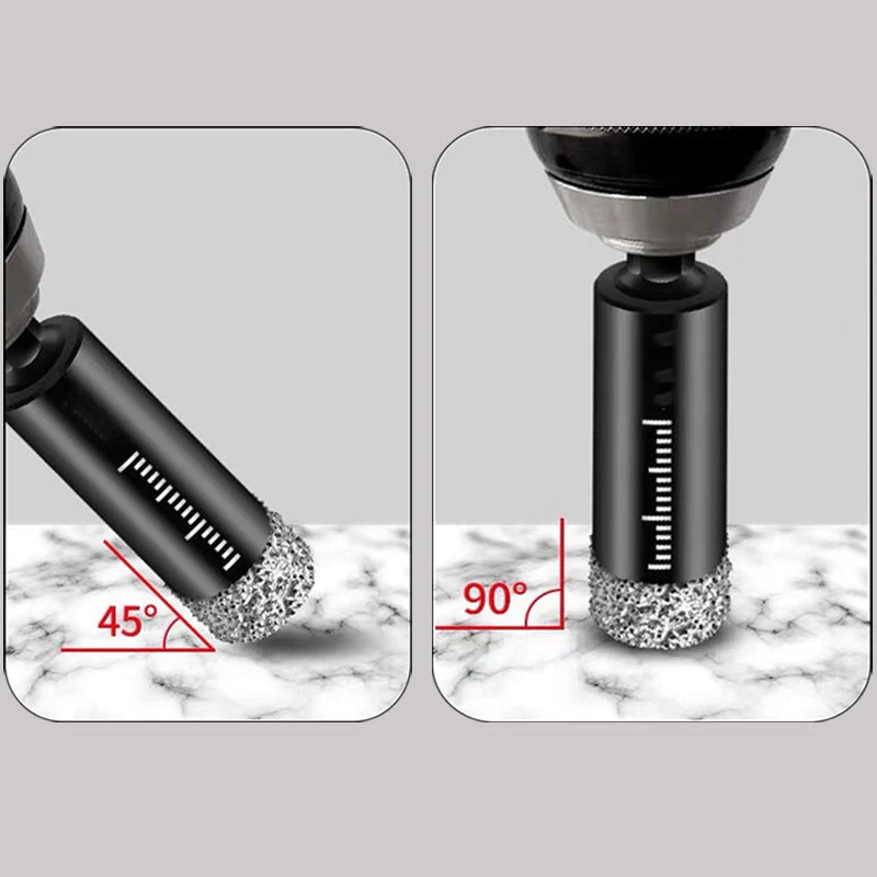 Hexagonal Drill Bit for Marble/Brick/Stone [Full Set] - Image 6
