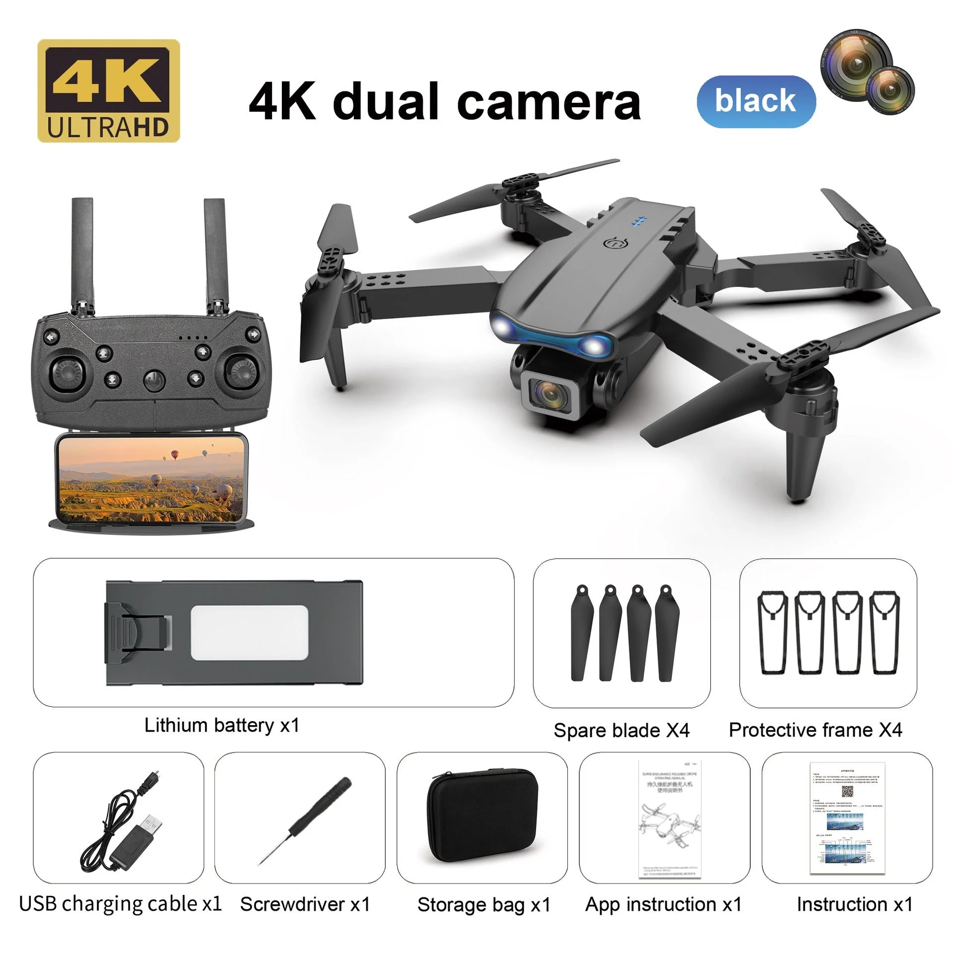 2024 Latest Drone with Dual Camera 4K UHD - Image 10